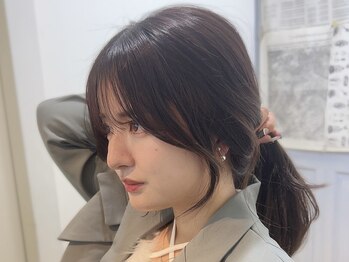 ジーニー 千葉(GENiE)の写真/一人ひとりに合わせたアドバイスで、毎日のお手入れも簡単に♪[千葉/千葉駅/韓国/顔周り/前髪/学割U24]