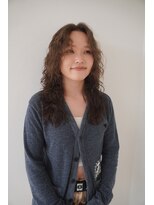 ロマリア 渋谷 渋谷宮益坂(Lomalia)&nbsp;乾かすだけでキマる髪ウェーブパーマロングヘア