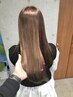 【自然な仕上がり】似合わせカット＋ダメージレス髪質改善縮毛矯正