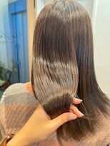 ビス リアン 川口店(Vis lien) 艶髪ネイビーグレーアッシュブラック大人美人