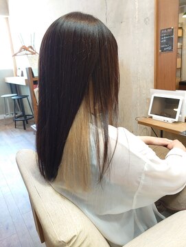 レーノ(leno) ロング　インナー透明感ベージュ【五日市レーノ　左田野徹】