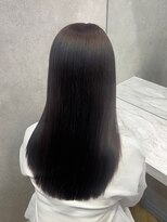 ロンド フィーユ(Lond fille)&nbsp;オリーブグレー髪質改善/黒髪/小顔/くすみベージュ/銀座 ■