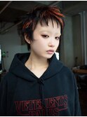 【GEEKS渋谷】バズカット/デザインカラー/レイヤーショート/小顔