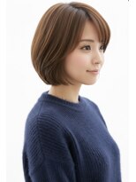 レウナ 外苑前(Reuna)&nbsp;30代40代大人可愛いボブ　大人ボブ　前髪