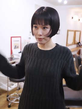 ヘアーサロン グラブ(hair Salon grab) ショートボブ