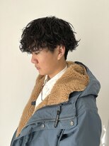 アッシュ 浦安店(Ash) 波巻きスパイラルパーママッシュショート無造作パーマ刈り上げ