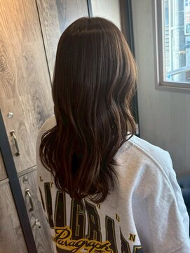 ナフィ バイ エイム 町田店(Nafie by eim) 王道モテ髪/ショコラブラウン/レイヤーロング/ヨシンモリ/美髪