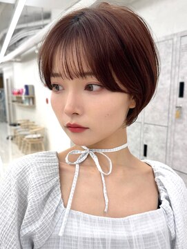 アッシュ 茗荷谷店(Ash) 茗荷谷ショートカット白髪ぼかし白髪染めハイライト髪質改善ボブ