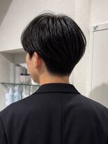 ファルベ(Farbe) 波巻きツイストスパイラル/リバースセンターパート/ニュアンス