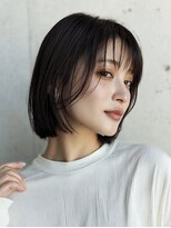 ロディーナ 大口 新子安(rodina)&nbsp;ミルクティーブロンド/ダークブルー/デジタルパーマ/大口新子安