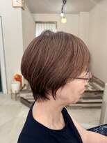 フワフワ(fwfw)&nbsp;白髪ぼかしふんわりショート