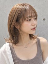 アムリタ 三鷹(AMRITA)&nbsp;アッシュブラウン/透明感/ミディアム_シオン