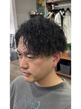 ヒラナカ ツイスパ×スキンフェード