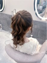 ヘアセット クラン ソア 心斎橋店(hair set Clan soar) シンプルポニー【クランソア】ヘアメ/ヘアセット/心斎橋