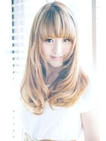 リアル デザインギャラリー(rёal D.G) 『ピエールバングの小顔ロング!!』【real　DG　南柏NEW　】