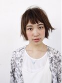 ストレートヘア  ショートボブ☆銀座美容室