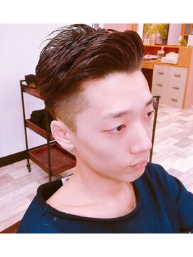 アートアンドヘアーデザイン ダイアリー(Art Hair design Diary) 【Diary】エッジの効いたデザインアップバング