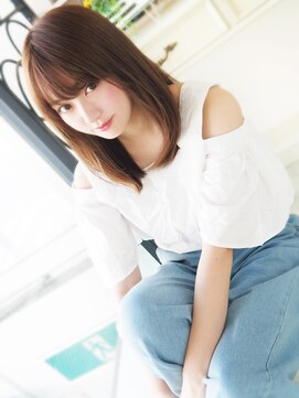 ジュレベール(JurerBelle) 【ジュレベール 松田】 自然に可愛いナチュラル艶ストレート☆