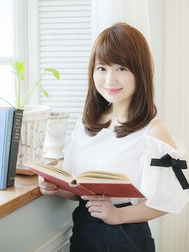 オーブ ヘアー アーチ 赤羽店(AUBE HAIR arch by EEM) 清楚系☆愛されストレートロングスタイル♪