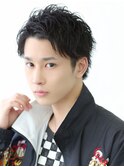 黒髪リバースミニビジネスヘア