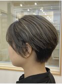 大人ハイライトショートカット