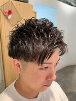 フリゼーア 川西店(FRISEUR)&nbsp;【メンズスタイル】フェード×アップバングショート