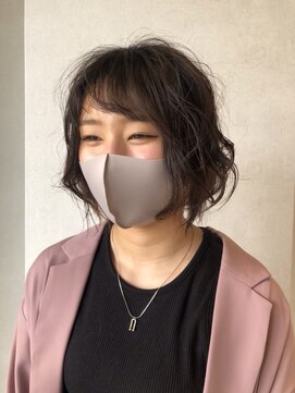 ファースト 山形店(first) ふわふわショートボブ