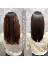 ジーナ 池袋(Zina)&nbsp;【Zina池袋】髪質改善＊艶髪ベージュ＊暗髪