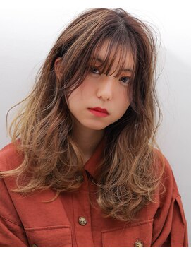 ケーコーム プール(K-COM POOL) シースルーバング　ふんわりコテ巻き