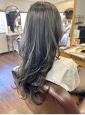 ロングレイヤーくびれヘア/ウルフカット