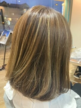 ラバフロー 小野原店(LAVA FLOW) 3Dハイライト　ボブ