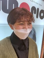 モリオ フロム ロンドン イオンモール 熊本店(morio FROM LONDON)&nbsp;【morio熊本】前髪クルクルパーマ．M