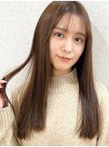 透明感ロングヘア