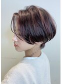 ２０代３０代４０代大人かわいい前髪なしハンサムショート