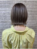 バレイヤージュでシルバーアッシュ☆