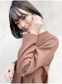 【韓国ボブ】オフィスカジュアルヘア