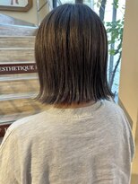 ルシュカイチマルニ(Rasca102)&nbsp;♪Rasca☆透け感グレージュ/切りっぱなし／ボブ