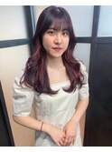 インナーカラーpink×violet