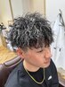 パーマ＋カラー(デザインカラーor白髪染めorぼかし)★カット・シェービング込