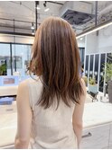 ☆艶髪レイヤー大人ミディアム顔周りカット