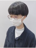 【松戸 岩口】重め前髪ツーブロックマッシュショート