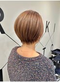 大人美人ショート/丸みショートボブ/ショート/ショートボブ