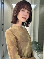 イメチェン前髪小顔ボブ_銀座