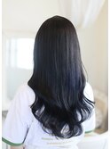 ブルーブラック×ロング