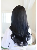 ホワイトルーム(White Room) ブルーブラック×ロング