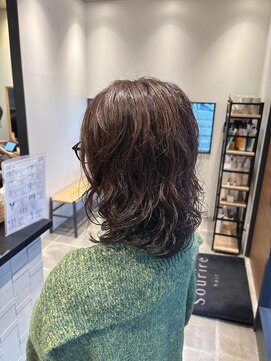 スーリール 東比恵店(Sourire) レイヤーパーマスタイル