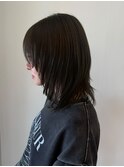 顔まわりレイヤー×セミウルフ