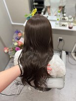 エスユーヘアスタジオ(Su hair studio)&nbsp;オリーブベージュ/マロンブラウン/透明感カラー/レイヤーカット