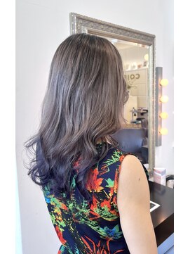 コワファースト させぼ五番街店(COIFF1RST) バレイヤージュ×裾カラー