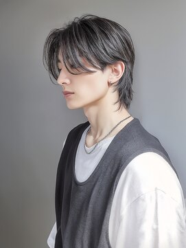 リラクオーレ 三宮 元町(LIRA CUORE) アンニュイ×韓国センターパート襟足ウルフ